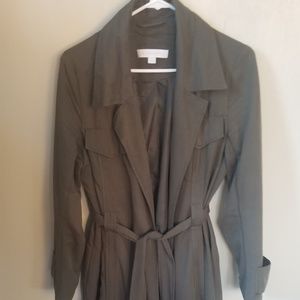Green Trench Coat | New York and Company